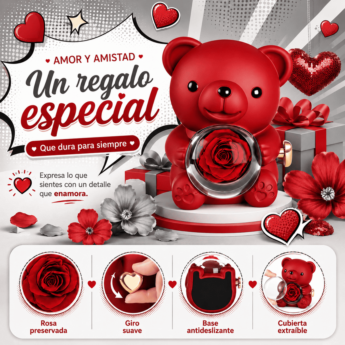 EternalBear® ¡Un regalo para ella!