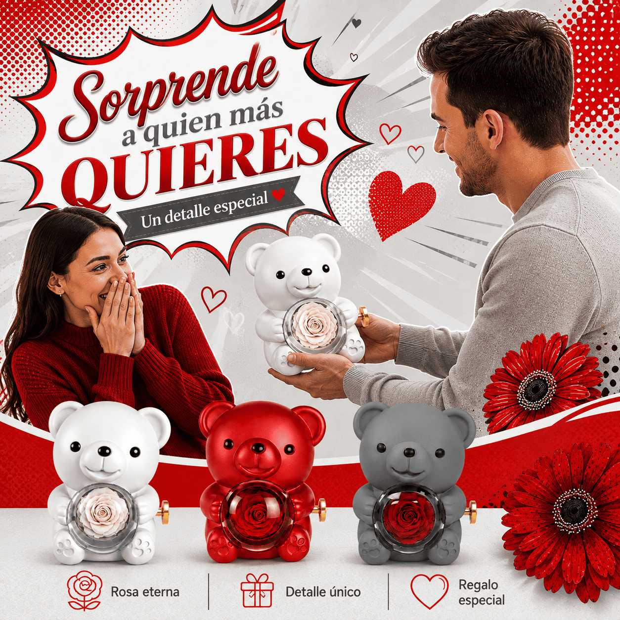 EternalBear® ¡Un regalo para ella!